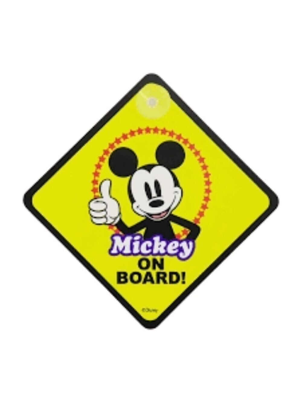 Disney Mickey Mouse Baby On Board Sign